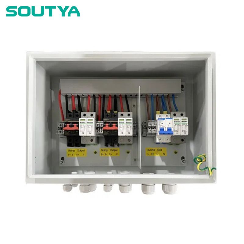 Комбинатор постоянного и переменного тока, 600 В, 1000 В, 2 в 2, домашняя коробка